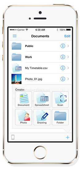 Documents Screenshot